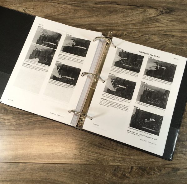 Case 888 Excavator Service Manual Parts Catalog Operators Set PIN 15041-After - Image 9