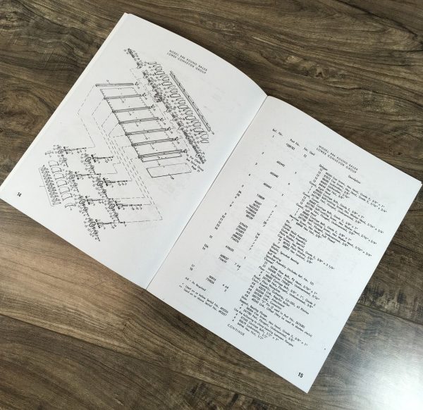 New Holland 846 Baler Parts Manual Catalog Book Assembly Schematic Exploded View - Image 3