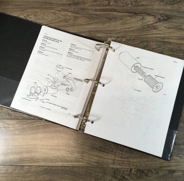 Case 888 Excavator Service Manual Parts Catalog Operators Set PIN 15041-After - Image 6