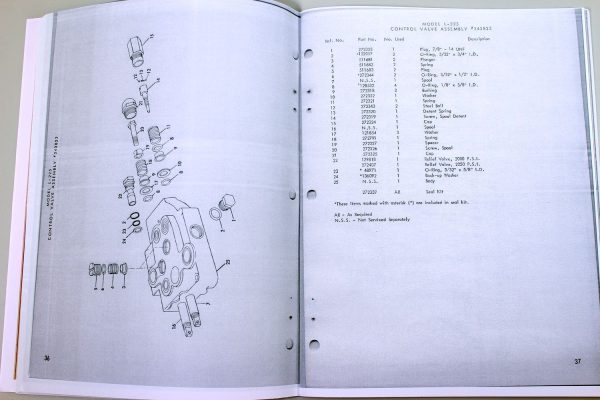 Sperry New Holland L225 Utility Loader Parts Catalog Manual L-225 - Image 7