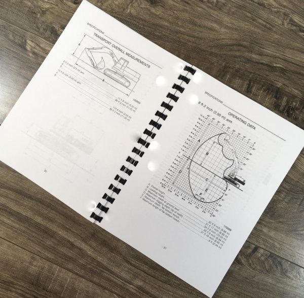 Case 170C Crawler Excavator Parts Catalog Operators Manual Owners Book Set - Image 4