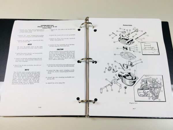 Case 530 Draft-O-Matic Tractor Service Manual Technical Shop Book Overhaul - Image 7