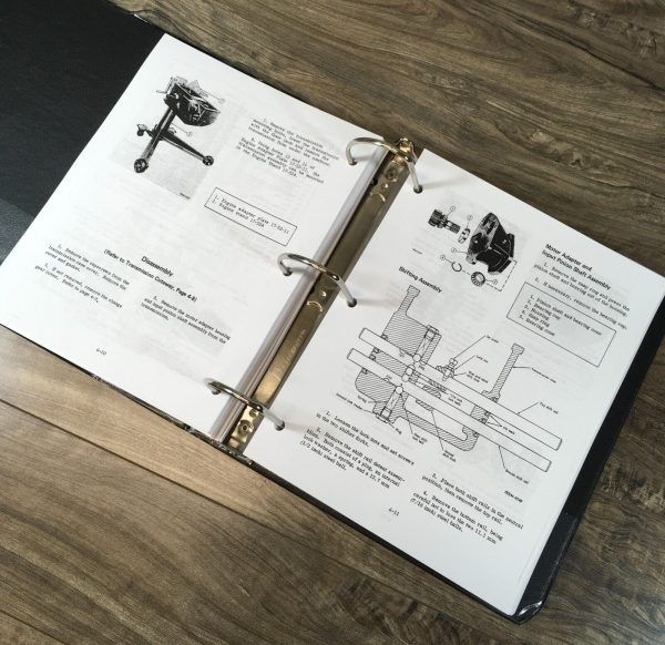International 1480 Combine Service Parts Operators Manual Set Repair Shop DT466B - Image 5