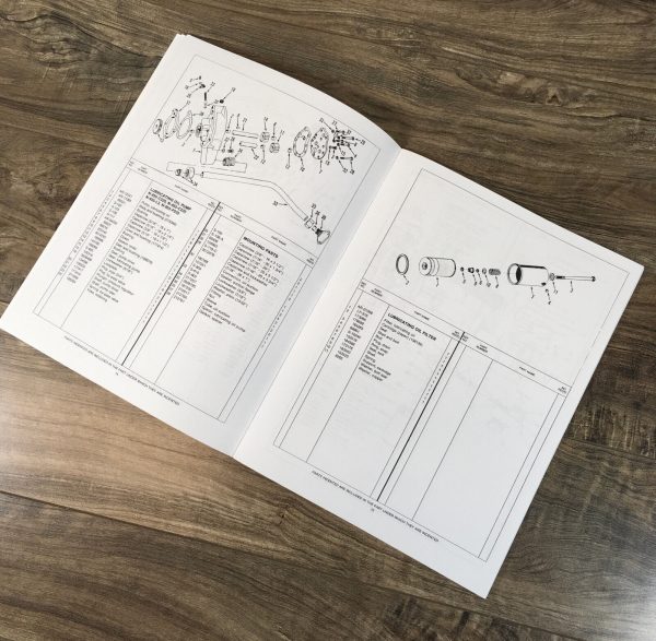 Cummins Nh-855-C220 C235 Engine Construction Parts Manual Catalog Book Schematic - Image 4