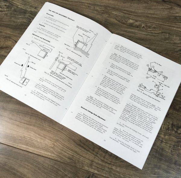 International D188 Diesel Engine Service Manual Repair Shop Book Overhaul Ih Set - Image 9
