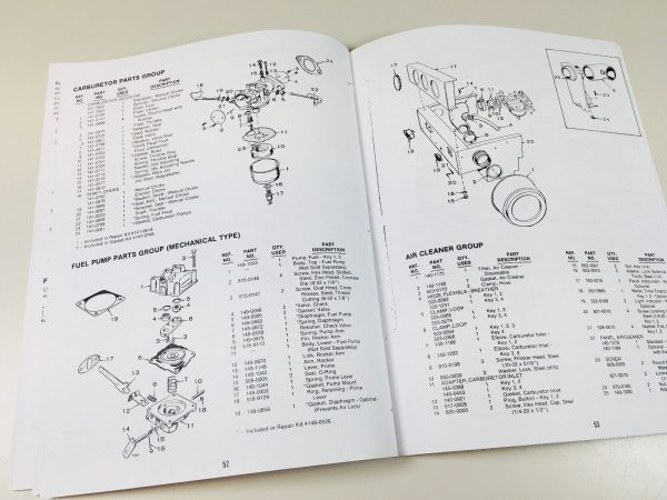 Onan Nhc Nhcv Industrial Engines Operators Service Manual Parts Catalog Set - Image 12