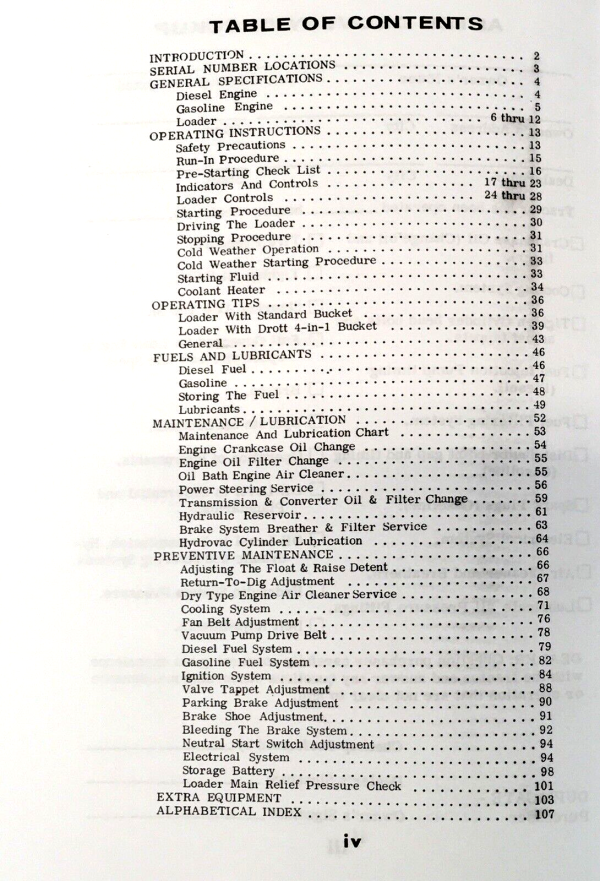 Case W10 Series E W10E Wheel Loader Operators Manual Owners Book Maintenance - Image 2