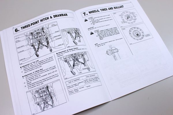 Kubota B1550Hst-D Tractor Owner Operators Manual Parts Catalog Set Book - Image 5