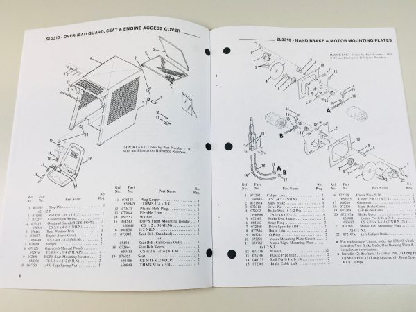 Gehl Hl 3310 Skid Loader Skid Steer Owner Operators Service Parts Manual Set - Image 10