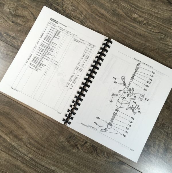 Kubota B1550Hst-D Tractor Parts Assembly Manual Catalog Exploded Views Numbers - Image 6