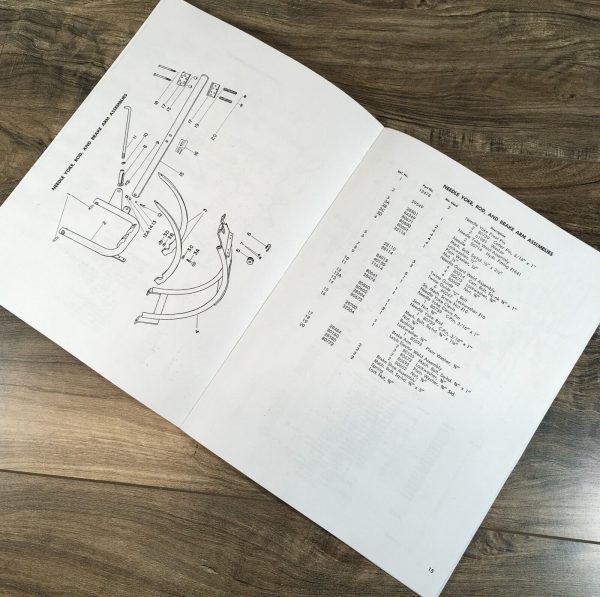 New Holland 66 Baler Parts Manual Catalog Book Assembly Schematic Exploded View - Image 4