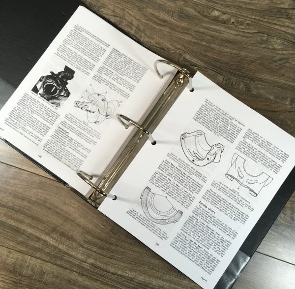 Case 885 3800 4600 3 Cylinder Gas Tractors Service Manual Technical Shop Book - Image 5