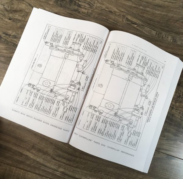 Parts Operators Manual Set For Caterpillar 657 Scraper Tractor Catalog 31G1-UP - Image 10