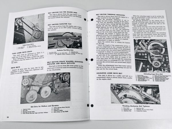 Massey Ferguson Super 92 Combine Owners Operators Manual - Image 5