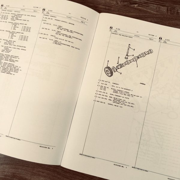 International 3820A Backhoe Loader Tractor Service Parts Manual Set Repair Shop - Image 12