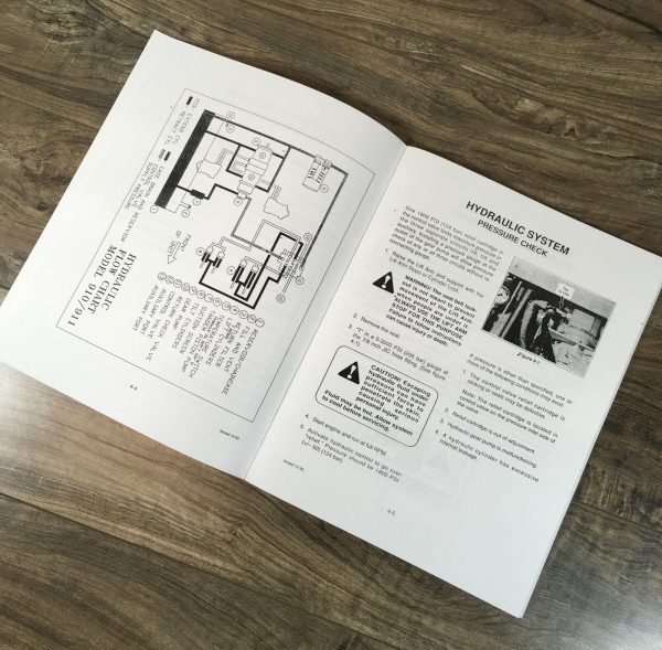 Mustang 910 Skidteer Loader Service Parts Manual Set Repair Workshop Catalog - Image 7