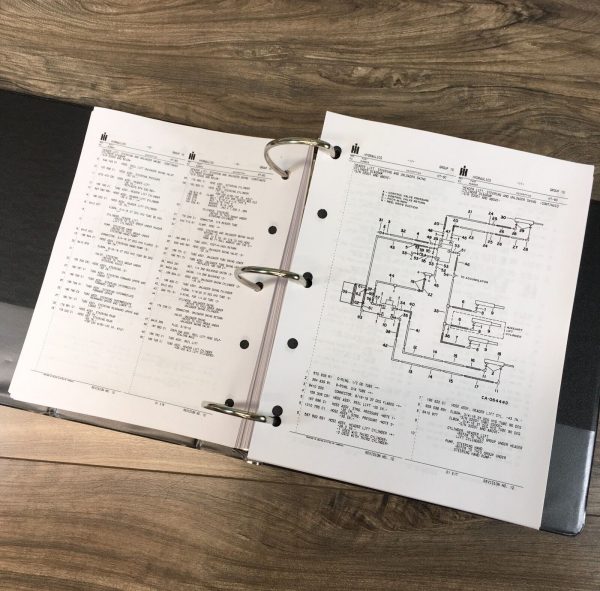 International 1460 Combine Service Parts Operators Manual Set Repair Shop IH - Image 9