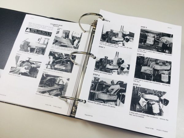 Case 380B Tractor Service Operators Parts Manual Set Shop Book Overhaul Repair - Image 4