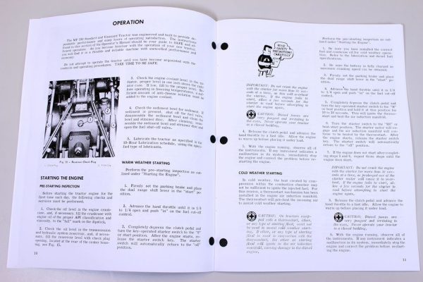 Massey Ferguson Mf 130 Tractor Owners Operators Manual Instruction Book - Image 3