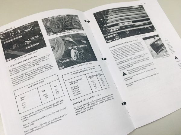 Allis Chalmers Gleaner K Self Propelled Combine Owners Operators Manual - Image 8