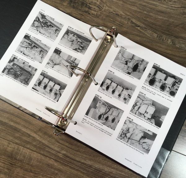 Case 760 Trencher Service Manual Parts Catalog Repair Shop Book Workshop Set - Image 7