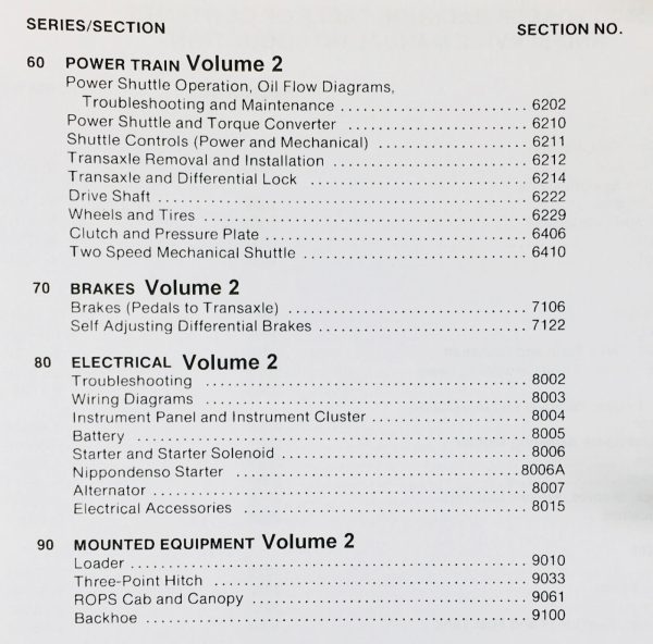 Case 580C Backhoe Loader Service Manual Repair Shop Book Tractor~Full Overhaul - Image 4