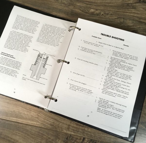 Farmall International 504 Gas Tractor Service Parts Manual Set Shop Book C-153 - Image 8