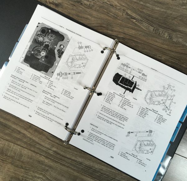 Ford 1320 1520 1720 Tractor Service Parts Manual Repair Shop Set Workshop Book - Image 7