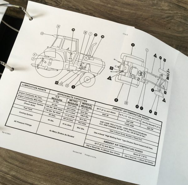 Case 2390 2590 Tractor Service Manual Repair Shop Technical Workshop Book - Image 4