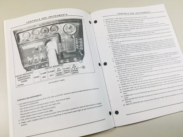 White Field Boss 2-88 Tractor Operators Manual - Image 3