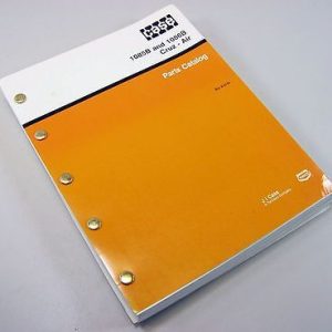 J I Case 1085B 1086B Cruz - Air Parts Manual Catalog Assembly Exploded Views