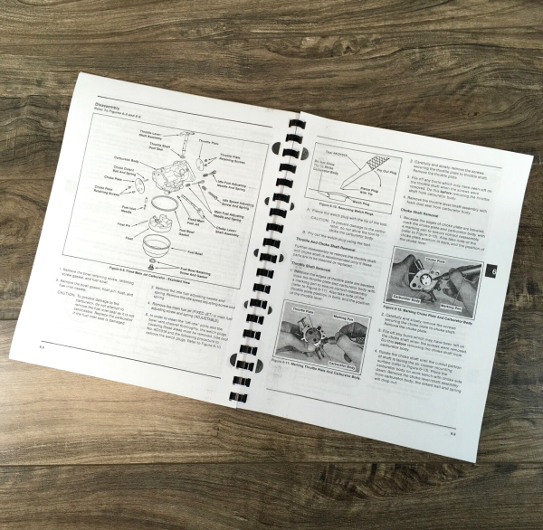 Cub Cadet 1415 1420 1615 1620 1715 1720 Lawn Garden Tractor Service Manual Set - Image 9