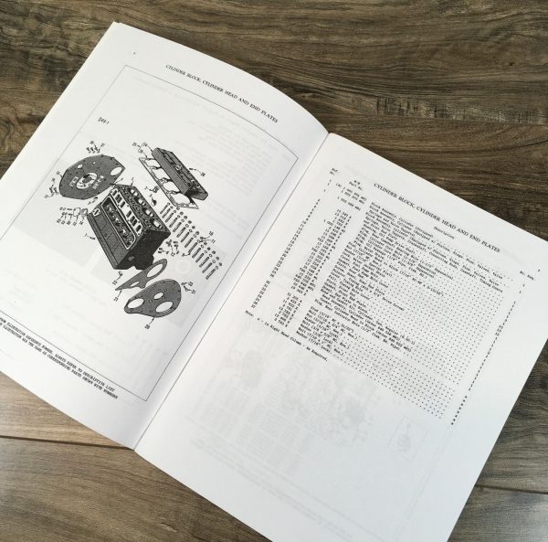 Massey Harris Colt Tractor Parts Repair Manual Catalog Assembly S/N 1001 & Up - Image 3