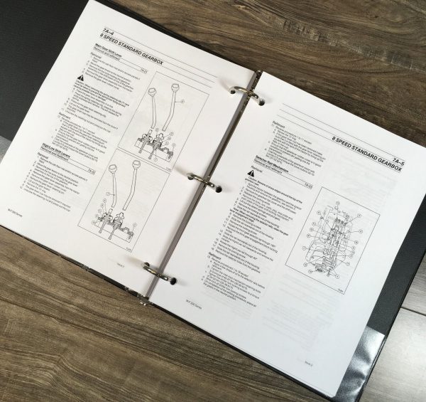 Massey Ferguson 390T 398 399 Tractor Service Manual Repair Technical Workshop Mf - Image 6