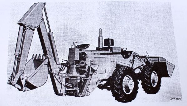 Case W7 4X4 4Wd Wheel Loader Backhoe Service Repair Manual Technical Shop Book - Image 11