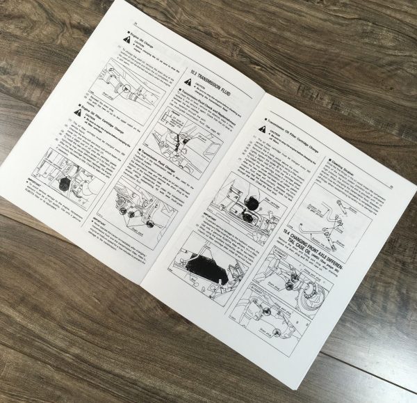 Kubota B1550Hst B1750Hst Tractor Operators Owners Manual Maintenance Book - Image 5