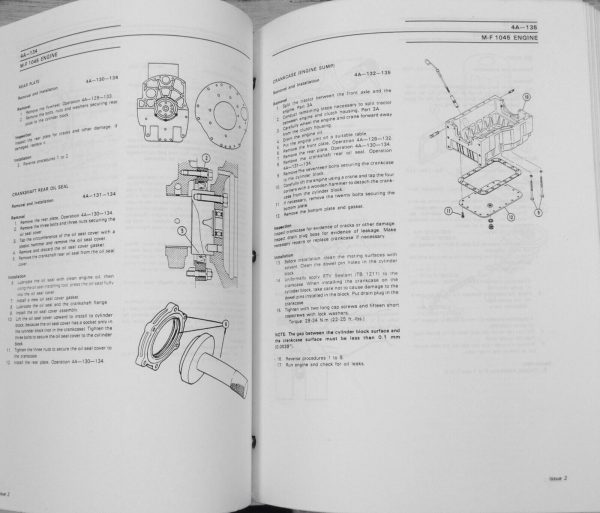 Massey Ferguson 1010 Tractor Service Parts Operators Manual Repair Shop Set MF - Image 11