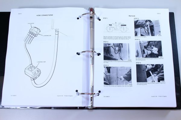 Case 752B Vibrating Roller Service Technical Manual Repair Shop In Binder - Image 12