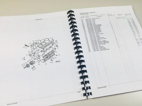 Kubota L275 Tractor Parts Assembly Manual Catalog Exploded Views Numbers - Image 2