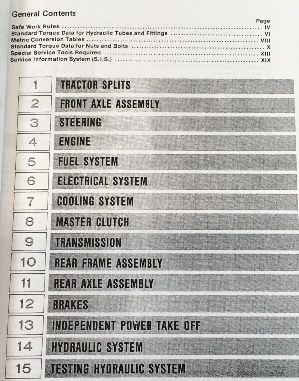 Farmall International 5088 5288 5488 Tractor Service Parts Operators Manual Set - Image 3