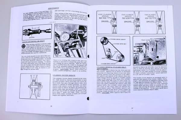 Allis Chalmers 72 All-Crop Harvester Owners Operators Manual Book Maintenance - Image 5