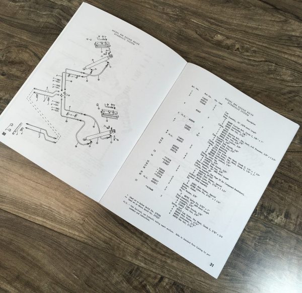 New Holland 846 Baler Parts Manual Catalog Book Assembly Schematic Exploded View - Image 5