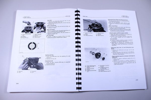 Kubota L355Ss Tractor Service Repair Manual Shop Book Workshop Overhaul - Image 10