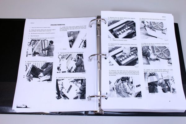 Case 1816C Uni-Loaders Service Manual Parts Catalog Repair Shop Book Set - Image 7