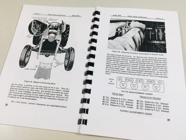 1953-1955 Ford Naa Golden Jubilee Tractor Operators Manual Owners Maintenance - Image 7