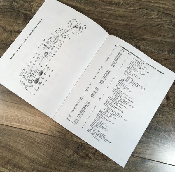 New Holland 66 Baler Parts Manual Catalog Book Assembly Schematic Exploded View - Image 3