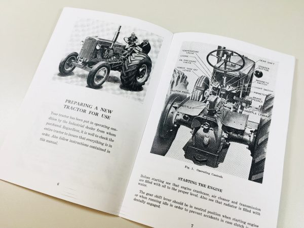 J. I. Case Model Lai Tractor Third Edition Operators Owners Manual Instruction - Image 4