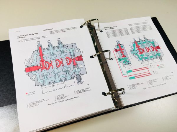 Case 680K Tractor Loader Backhoe Service Parts Operators Manual Shop Set Book - Image 5