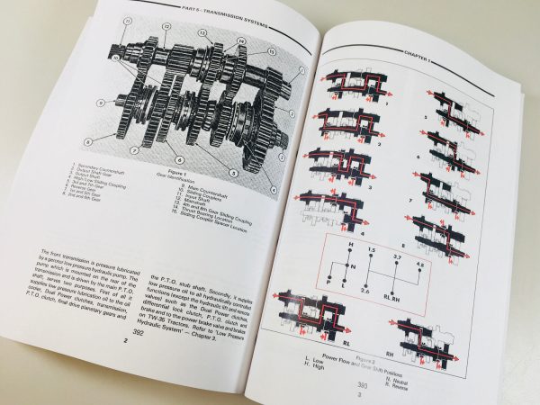 Ford Tw5 Tw15 Tw25 Tw35 Tractor Service Manual Parts Catalog Shop Book Set - Image 5