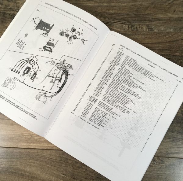 Massey Harris Colt Tractor Parts Repair Manual Catalog Assembly S/N 1001 & Up - Image 8